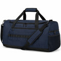 Sporttasche 50 x 25 x 28 cm aus Polyester in Salbeigrün mit Schultergurt und Fächern