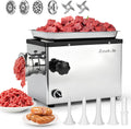 Anatole Fleischwölfe, 950 W, 10 mm, 220 V, Silber/Schwarz, Fleischwolf Elektrisch Profi Hackfleisch Maschine Edelstahl