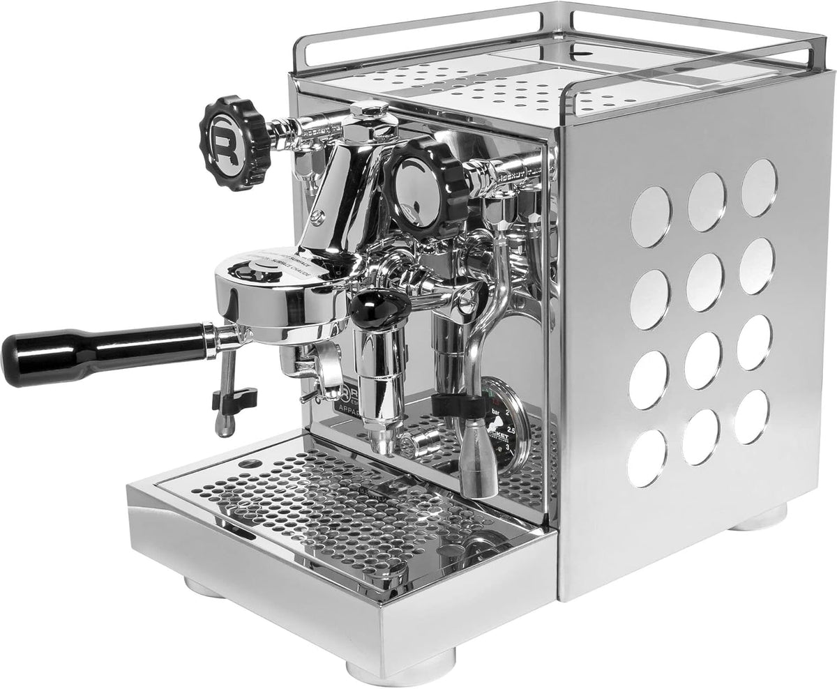 ROCKET ESPRESSO MILANO Milchaufschäumer, Silber/Schwarz, Appartamento I/W RE501A1W11
