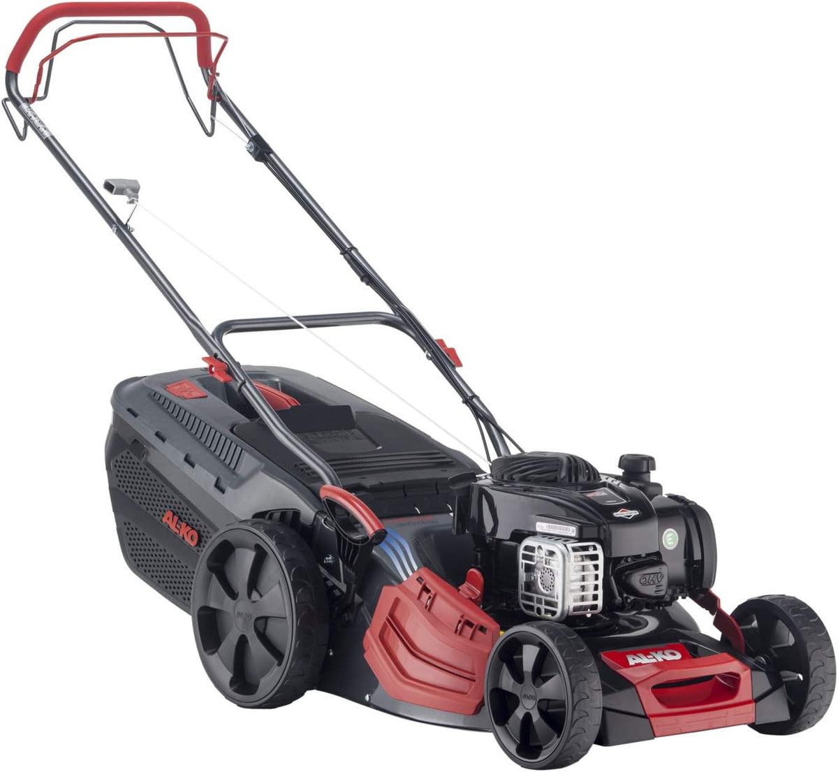 AL-KO Rasenmäher, 2.0 kW, 1400 m, 46 cm, Schwarz/Rot, Benzin- Comfort 46.0 SP-B ( Schnittbreite, Motorleistung