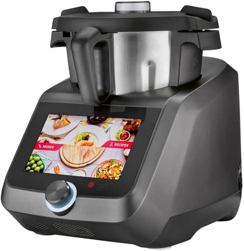 PSIDE Multikocher, Anthrazit, SILVERCREST® KITCHEN TOOLS Monsieur Cuisine Smart SKMS 1200, Matt