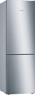 Bosch Kühl-Gefrierkombination, 186 x 60 cm, 214 L, 88 L, Silber, KGE36AICA Serie 6 Kühl-Gefrier-Kombination, Kühlen & Gefrieren