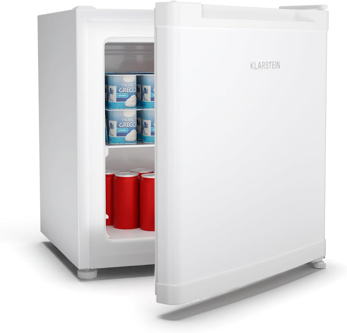 Klarstein Gefrierschrank, 38 dB, 31 L, Weiß, Irene Mini-, Kühl-/Gefrierkombination Mit Temperaturregelung -24 °C bis
