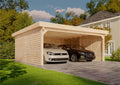 Alpholz Garten,Gartenhäuser & Aufbewahrung,Carports, Leimholz / Fichte, Holz
