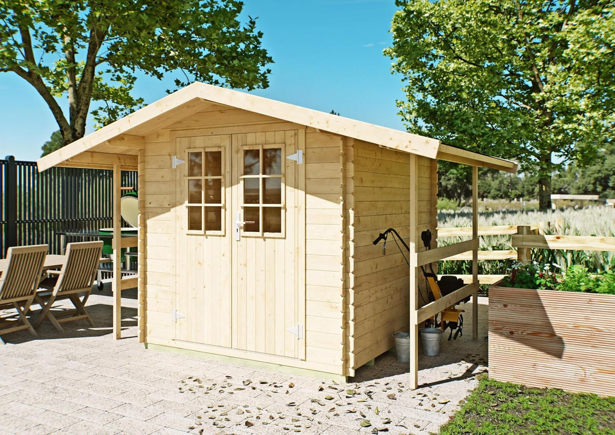 Finnia Gartenwelt Gerätehaus, 00 m, Holz, Gartenhaus Norfolk 2, 00x2