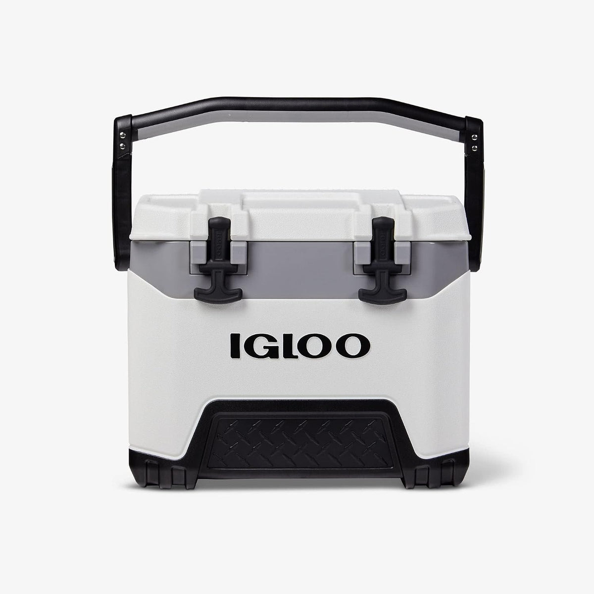 Igloo Kühltaschen & -boxen, Weiß/Grau/Schwarz, Heavy Duty 25 Qt BMX Eistruhe Kühler mit Cool Riser