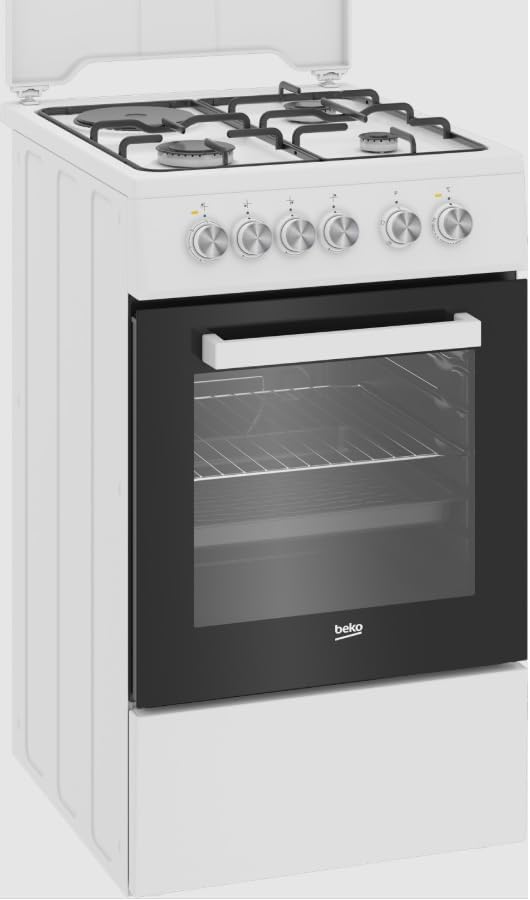 Beko Waschmaschine, Weiß/Schwarz, FSS53011DW