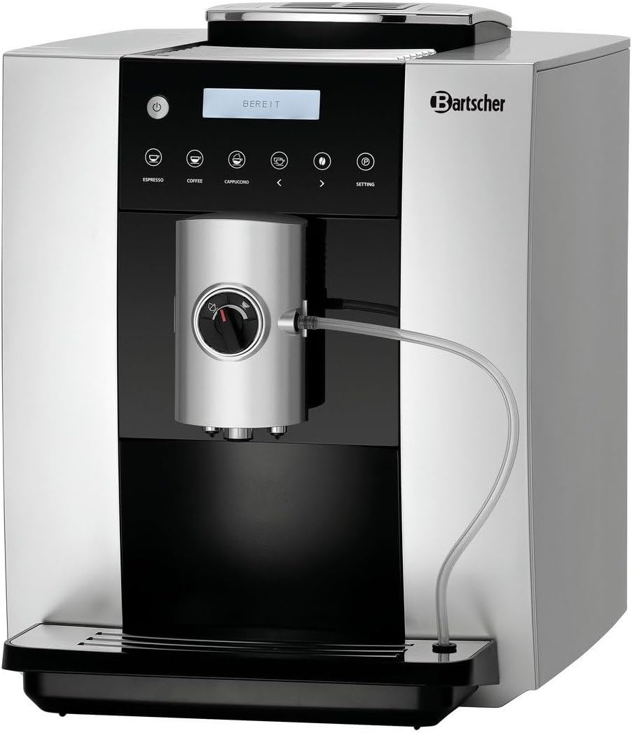 Bartscher Kaffeevollautomat, Schwarz/Silber