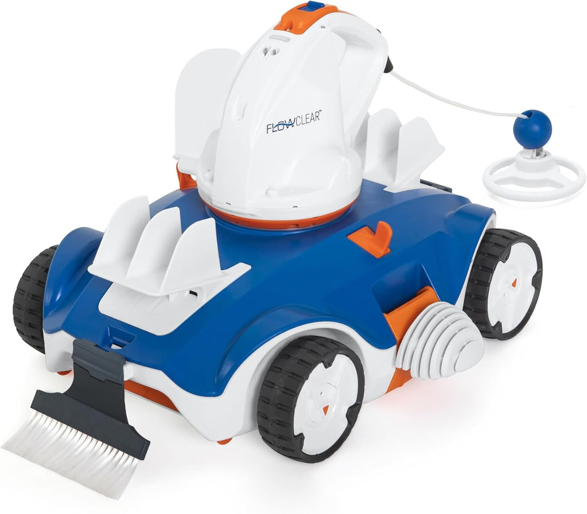 Bestway Poolroboter, Blau/Weiß/Orange, Aquatronix, Mehrfarbig