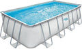 Summer Waves Stahlrahmenpool, 549 x 274 x 132 cm, weiß/blau, Frame Elite Pool mit Filterpumpe