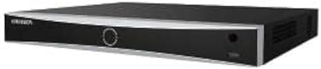 Asmiwo Kamera, Schwarz/Silber, HIKV 16-K 16 PoE 4K ACU-Sense NVR, Menschen- und Fahrzeugerkennung, Gesichtserkennung