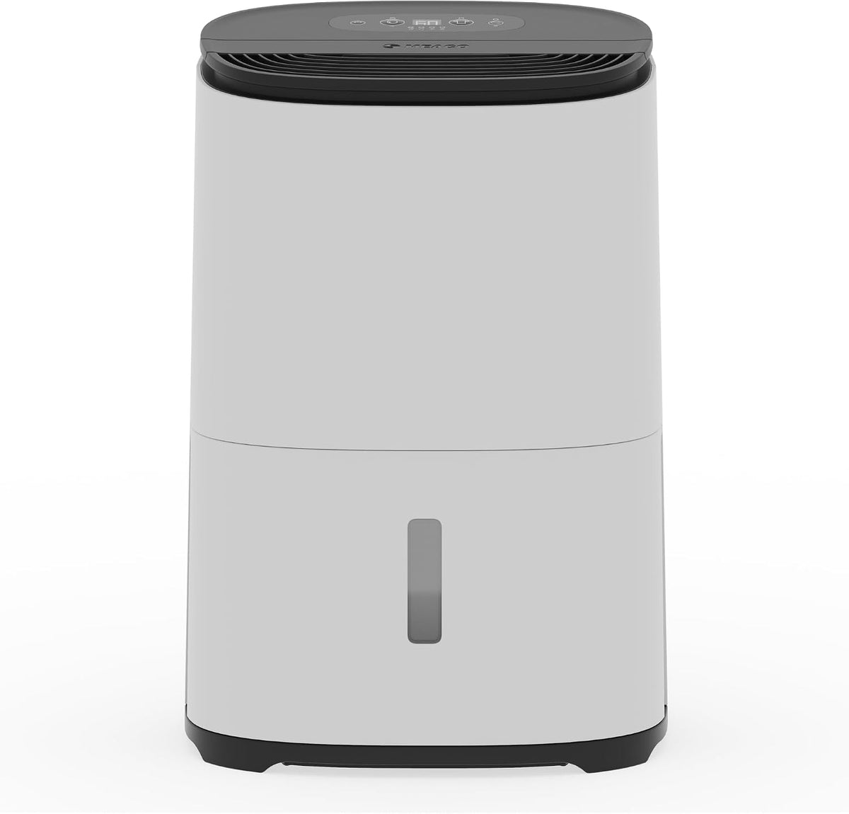 MEACO Dunstabzugshaube, 12 L, 50m, Weiß/Schwarz, Arete® One Luftentfeuchter & HEPA Luftreiniger für ein ²