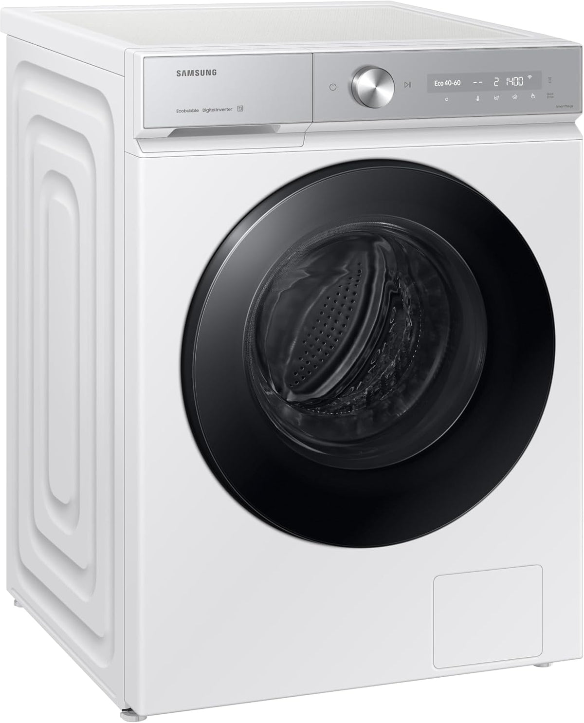 WW90T504AAWCS2 Waschmaschine, 9 kg, weiß [Energieklasse A], 9 kg, Weiß/Schwarz