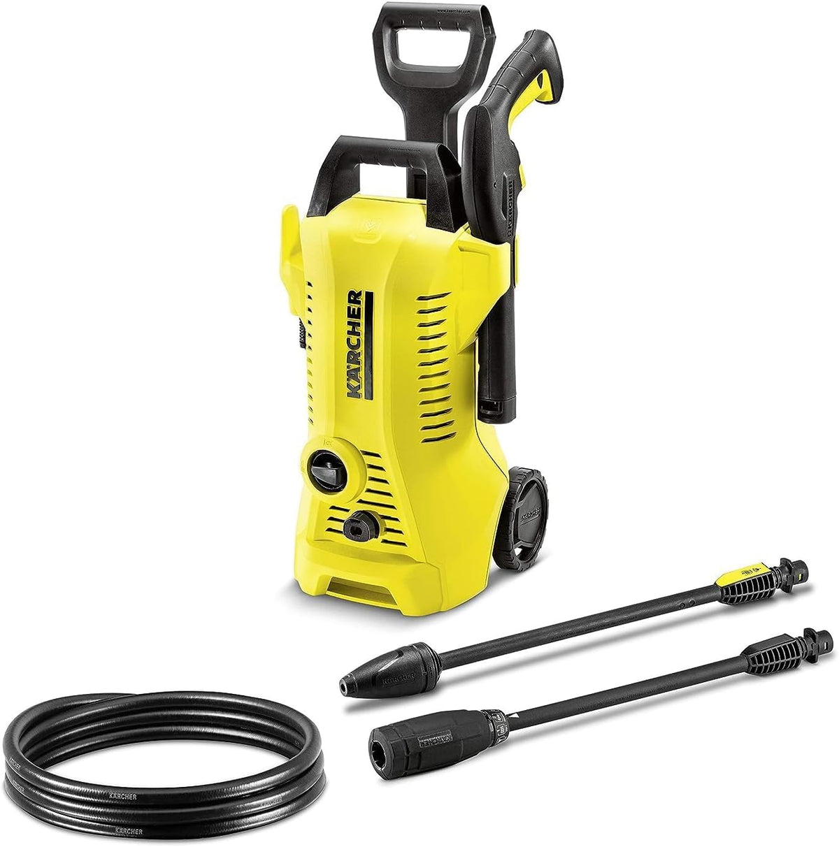 Karcher Hochdruckreiniger, Gelb/Schwarz, Kärcher K 2 Power Control Intelligente App-Unterstützung -, Gelb