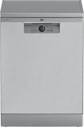 Beko Geschirrspüler, Silber, BDFN26521XQ Edelstahl 3. Fach