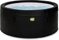 EXIT TOYS Aufblasbare Pools, 165 cm, Schwarz, Leather Premium Whirlpool - Rund - Für 2 Personen